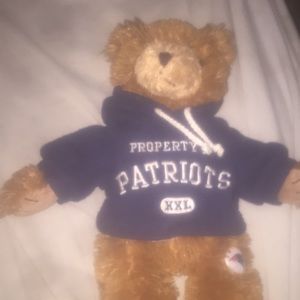 Patriots teddy bear